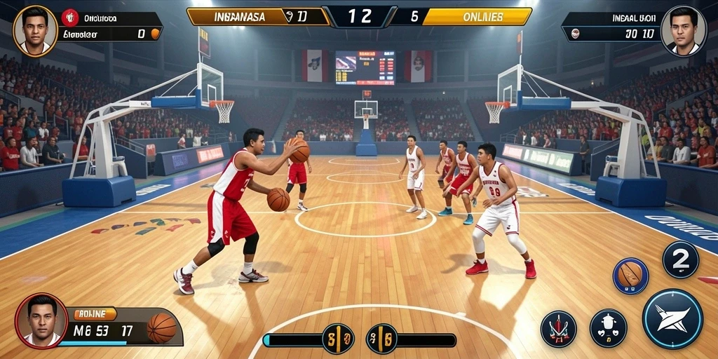 Tampilan karakter utama dalam game MEGAIDR.