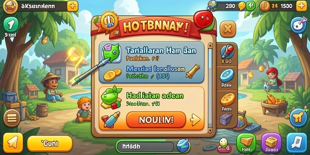 Tampilan antarmuka yang ramah pengguna.