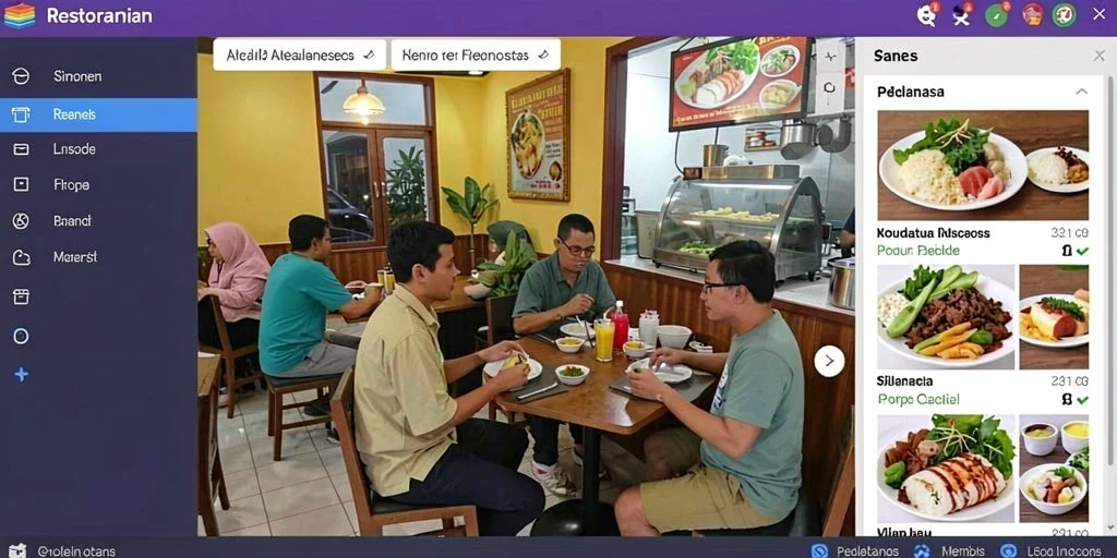 Tampilan antarmuka yang user-friendly di PISANGBET.