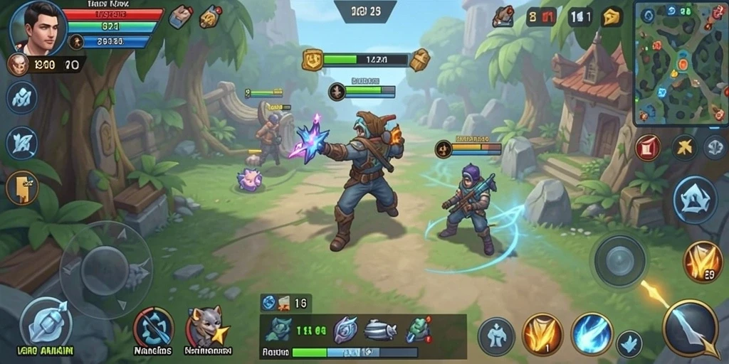 Tampilan karakter Viking yang menakjubkan.